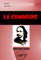 Couverture du livre « La Commune » de Louise Michel aux éditions Ink Book