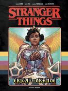 Couverture du livre « Stranger Things : Erica la grande » de Greg Pak et Dan Jackson et Valeria Favoccia et Danny Lore aux éditions Mana Books