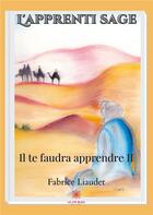 Couverture du livre « Il te faudra apprendre Tome 2 ; l'apprenti sage » de Fabrice Liaudet aux éditions Le Lys Bleu