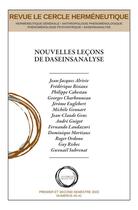 Couverture du livre « Nouvelles lecons de daseinsanalyse » de Alrivie/Bisiaux/Gens aux éditions Le Cercle Hermeneutique