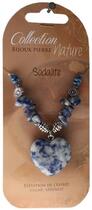 Couverture du livre « Collier pendentif coeur et perles baroques - sodalite » de  aux éditions Dg-exodif