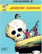 Couverture du livre « Lucky Luke t.17 : Apache Canyon » de Rene Goscinny et Morris aux éditions Cinebook