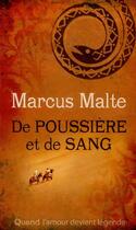 Couverture du livre « De poussiere et de sang » de Marcus Malte aux éditions Pocket Jeunesse