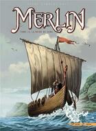 Couverture du livre « Merlin Tome 12 : la reine de sang » de Nicolas Jarry et Eric Lambert et Christian Paty aux éditions Soleil