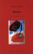 Couverture du livre « Maquis » de Alfons Cervera aux éditions La Fosse Aux Ours
