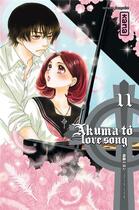 Couverture du livre « Akuma to love song Tome 11 » de Miyoshi Tomori aux éditions Kana