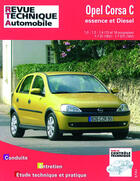 Couverture du livre « Opel corsa c depuis 10-2000 - moteurs essence 1.0-1.2-1.4, 12 et 16 soupapes, moteurs diesel 1.7 di » de Etai aux éditions Etai