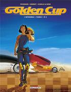 Couverture du livre « Golden Cup : Intégrale vol.1 : t.1 à t.3 » de Daniel Pecqueur et Alain Henriet aux éditions Delcourt