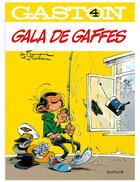 Couverture du livre « Gaston Tome 4 : gala de gaffes » de Jidehem et Andre Franquin aux éditions Dupuis