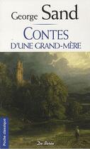 Couverture du livre « Contes d'une grand-mère t.1 » de George Sand aux éditions De Boree