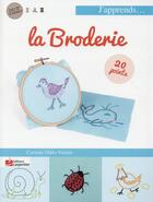 Couverture du livre « J'apprends la broderie en 22 leçons » de Corinne Valette aux éditions Editions Carpentier