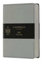 Couverture du livre « Agenda journalier poche harris gris » de Castelli aux éditions Castelli Milano