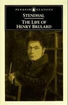 Couverture du livre « The Life Of Henry Brulard » de Stendhal aux éditions Adult Pbs