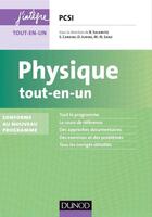 Couverture du livre « Physique ; PCSI ; tout-en-un (4e édition) » de Damien Jurine et Stephane Cardini et Bernard Salamito et Marie-Noelle Sanz aux éditions Dunod