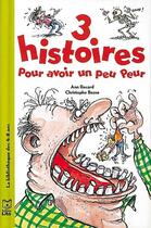 Couverture du livre « 3 histoires pour avoir un peu peur » de  aux éditions Lito