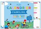 Couverture du livre « Mon calendrier familial 2020-2021 » de Rozenn Follio-Vrel aux éditions Lito