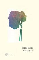 Couverture du livre « Poèmes choisis » de John Keats aux éditions Belles Lettres