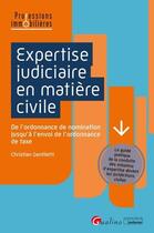 Couverture du livre « Expertise judiciaire en matière civile » de Christian Gentiletti aux éditions Gualino