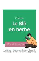 Couverture du livre « Réussir son Bac de français 2023 : Analyse du Blé en herbe de Colette » de Colette aux éditions Bac De Francais