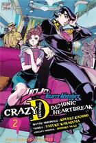 Couverture du livre « Jojo's bizarre adventure : crazy D demonic heartbreak Tome 2 » de Tasuku Karasuma et Hirohiko Araki et Kohei Kadono aux éditions Delcourt