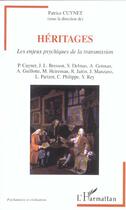 Couverture du livre « Héritages : Les enjeux psychiques de la transmission » de  aux éditions L'harmattan