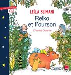 Couverture du livre « Reiko et l'ourson » de Charles Dutertre et Leila Slimani aux éditions Michel Lafon