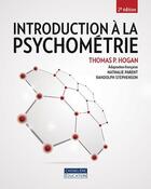 Couverture du livre « Introduction à la psychométrie (2e édition) » de Thomas P. Hogan aux éditions Cheneliere Mcgraw-hill