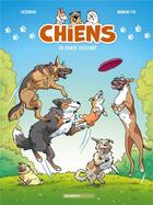 Couverture du livre « Les chiens en bande dessinée Tome 2 » de Christian Cazenove et Manon Ita aux éditions Bamboo