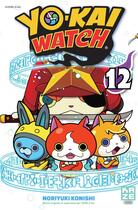 Couverture du livre « Yo-Kai Watch Tome 12 » de Noriyuki Konishi aux éditions Crunchyroll