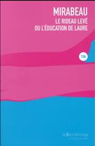 Couverture du livre « Le rideau levé » de Mirabeau aux éditions La Bourdonnaye