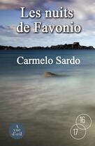 Couverture du livre « Les nuits de Favonio » de Sardo Carmelo aux éditions A Vue D'oeil