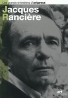 Couverture du livre « Jacques Rancière » de  aux éditions Art Press