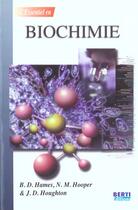 Couverture du livre « L'essentiel en biochimie » de Hames aux éditions Berti