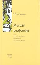 Couverture du livre « Morues De Haute Mer » de Oscar Caballero et Rricardo Mosner aux éditions Zouave