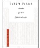 Couverture du livre « La fissure ; Malicotte-la-Frontière » de Pinget Robert aux éditions Metispresses