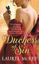 Couverture du livre « Duchess of Sin » de Laurel Mckee aux éditions Grand Central Publishing