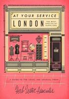 Couverture du livre « London: at your service (folded map) » de  aux éditions Herb Lester