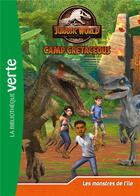 Couverture du livre « Jurassic World - la colo du crétacé Tome 12 : les monstres de l'île » de Olivier Gay aux éditions Hachette Jeunesse