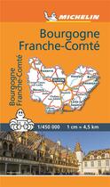 Couverture du livre « Mini cr bourgogne franche comte » de Collectif Michelin aux éditions Michelin