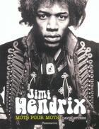 Couverture du livre « Jimi hendrix mots pour mots » de Stubbs David aux éditions Flammarion