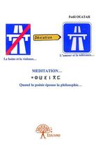 Couverture du livre « Méditation » de Fodil Ouatah aux éditions Edilivre