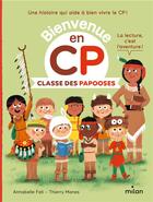 Couverture du livre « Classe des Papooses » de Annabelle Fati et Catherine Gueguen et Thierry Manes aux éditions Milan
