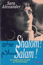 Couverture du livre « Shalom ! Salam ! » de Sara Alexander aux éditions Salvator
