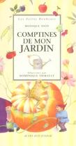 Couverture du livre « Comptines de mon jardin » de Hion/Thibault aux éditions Actes Sud