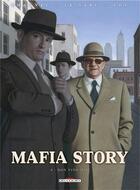 Couverture du livre « Mafia story t.8 ; don Vito t.2 » de David Chauvel et Erwan Le Saec aux éditions Delcourt