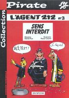 Couverture du livre « L'agent 212 Tome 3 : sens interdit » de Daniel Kox et Raoul Cauvin aux éditions Dupuis