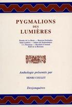 Couverture du livre « Pygmalions des lumieres » de  aux éditions Desjonqueres