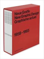 Couverture du livre « Neue Grafik/New Graphic Design/Graphisme Actuel /Francais/Anglais/Allemand » de  aux éditions Lars Muller