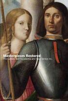 Couverture du livre « Masterpieces restored » de Giulio Manieri Ella aux éditions Dap Artbook