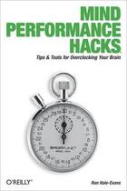 Couverture du livre « Mind Performance Hacks » de Ron Hale-Evans aux éditions O'reilly Media